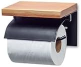 Posh Living Toilet Paper Holder Single Black 41420