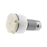 RS555 Micro Vacuum Pump Motor, 24V 15L/Min Low Noise Electric Air Pump Vacuum Machine for Fish Tank Oxygen (24V)