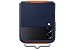 Produktbild Samsung Silicone Cover Smartphone mit Strap EF-GF711 für das Galaxy Z Flip3 5G, Handy-Hülle, Silikon, Schutz Case, stoßfest, dünn und griffig, Halteband, Dunkelblau