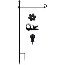LCCBRO Garden Flag Holder Stand for Outside 12 x 18 Heavy Duty, Small Flag Holders for Yard and Garden, Last Flag Stand Youll Ever Need 1