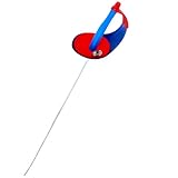 Fencing Sabre Electric Sword Weapon, National Grade Electric Sabre Sword Sword with Handle Grip, Professional Complete Standard Sabre Sword Gear for Fencer, 41.34' Blade Fencing Sabre(Right Hand)