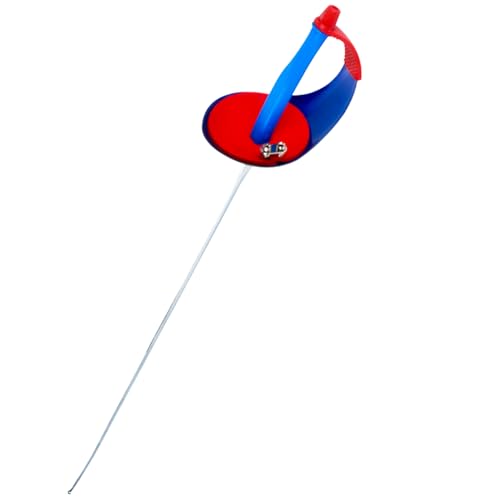 Fencing Sabre Electric Sword Weapon, National Grade Electric Sabre Sword Sword with Handle Grip, Professional Complete Standard Sabre Sword Gear for Fencer, 41.34" Blade Fencing Sabre(Right Hand)