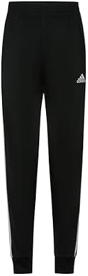 adidas Boys Iconic Tricot Jogger – Black, Size L (14/16)