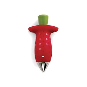 Chef’n Original Stem Gem Strawberry Huller, Red/Green –