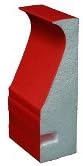 Capstone Foam Profile Edging Tool-Pool Form 4 pcs.