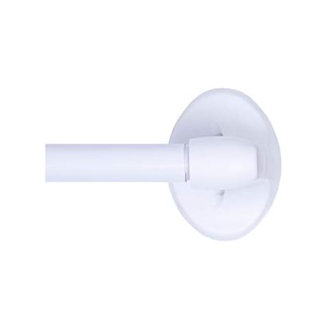 Kenney 5/8" Multi-Use Adjustable Appliance Magnetic Rod, 16-28", White Cover