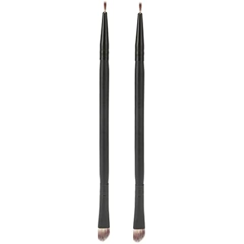 Eye Makeup Brush, Easy Application Tapered Fine Workmanship Hypoallergenic Eye Shadow Brush Double Ended for Eye Makeup Cover