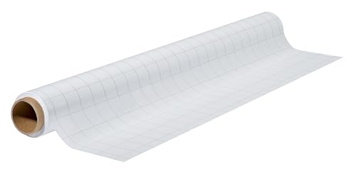 Franken SF2011 X-tra Line Chart - Rotolo di pellicola per lavagna in polipropilene, a quadretti, colore: bianco, 0,8 m x 60 cm, 25 Pezzi