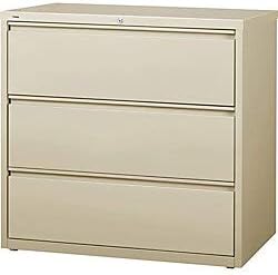 Lorell LLR88030 3-Drawer Lateral Files, 42"