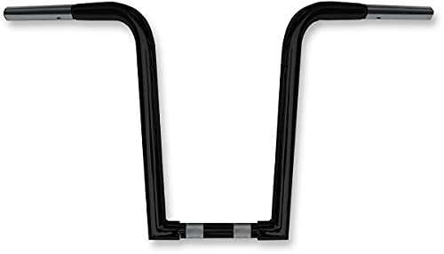 Wild 1 WO616B 1-1/4in. Chubby Outlawz Springer Ape Hanger Handlebar - 16in. - Black