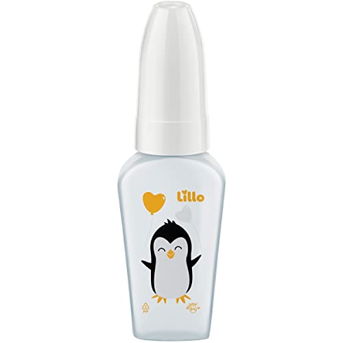 Lillo Mamadeira Miniform Primeiros Passos Silicone 50 ml - Neutra, Lillo, Branco