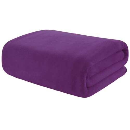 Enjoyhouse Microfiber Towel 70x140 cm Bath Towel Microfiber Soft Durable and Light Weight (Purple)