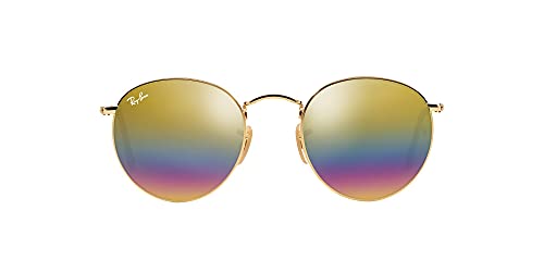 Image of Ray-Ban RB3447 Round Metal Sunglasses + Vision Group Accessories Bundle