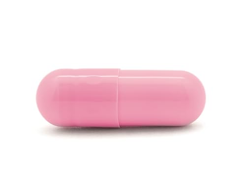 Capsules HPMC rose taille 1 de qualité médicale enveloppe végétale