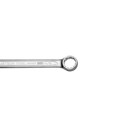 Image of Jetech 1-1 /8 Inch Combination Wrench - Industrial Grade Spanner with 12-Point Design, 15-Degree Offset, Durable Chrome Vanadium Steel, Forged, Heat-Treated, SAE