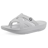 WHITE MOUNTAIN Fom Recovery - Sandalias con tiras para mujer, Blanco, 42 EU