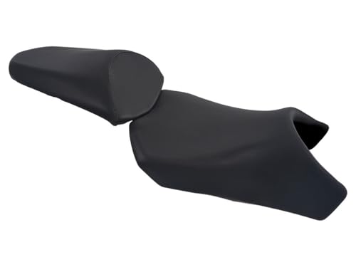 Housse de selle Kawasaki Z1000 SX 2014-2019 confort premium en simili cuir noir