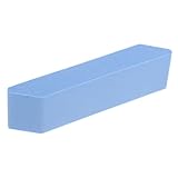 BAZEITFLOW Cepillo Antical para Cocina y Baño 1 Unidad Goma de Borrar de Acero Inoxidable Azul Limpiador de Manchas Uso en Grifos y Espejos Domésticos Diario