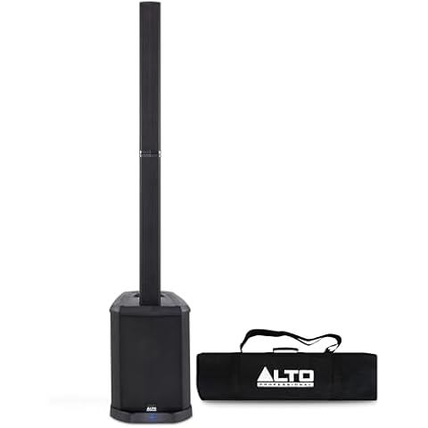 ALTO TS112C 1200W Powered Column Array PA Speaker System with 5-Channel Digital Mixer, Bluetooth and App Control for DJs, Band and Musicians, Venues or Events Cover