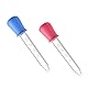 Liquid Dropper, 2 Stück Flüssige Pipetten, Dropper Pipetten, Silikon Pipetten, für DIY, Süßigkeiten, Öl, Küche, Gummy Making