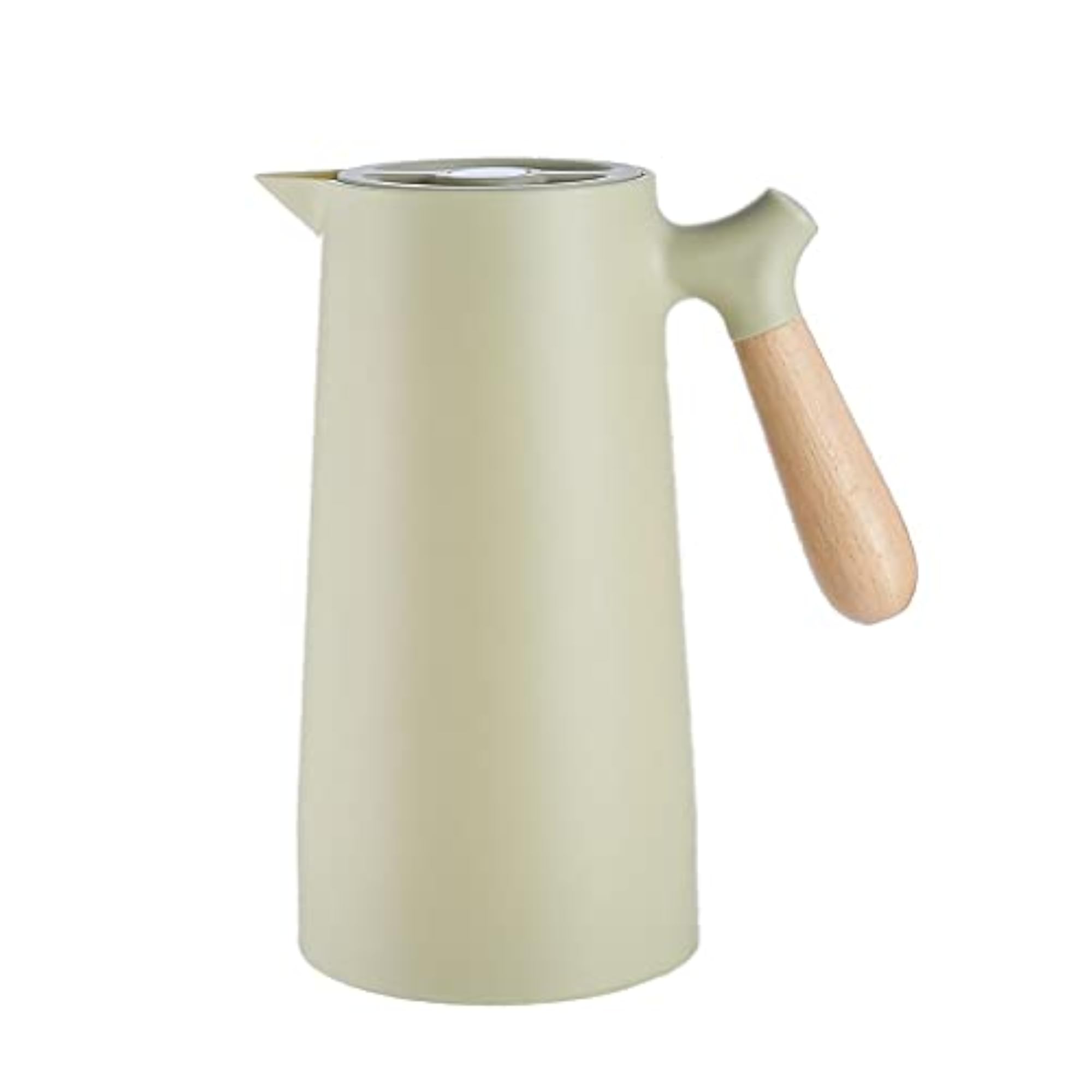 Large Capacity Thermal Double Walled Kettle Household Pot 1L