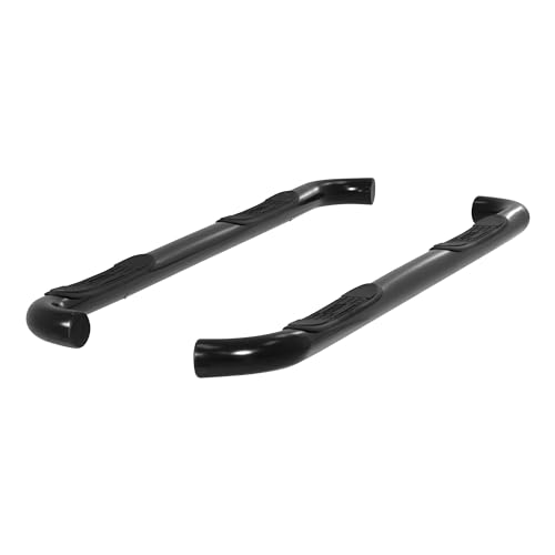 Aries 203016 3-inch Round Black Steel Nerf Bars No-drill Fits Select Ford F-150