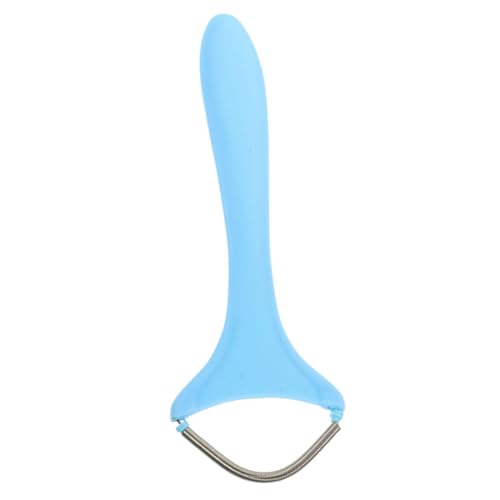 Ciieeo Depiladora Facial Manual Resorte para Mujeres, Dispositivo de Depilación Rápida y Precisa, Herramienta Compacta Azul para Depilación Facial y Corporal Segura