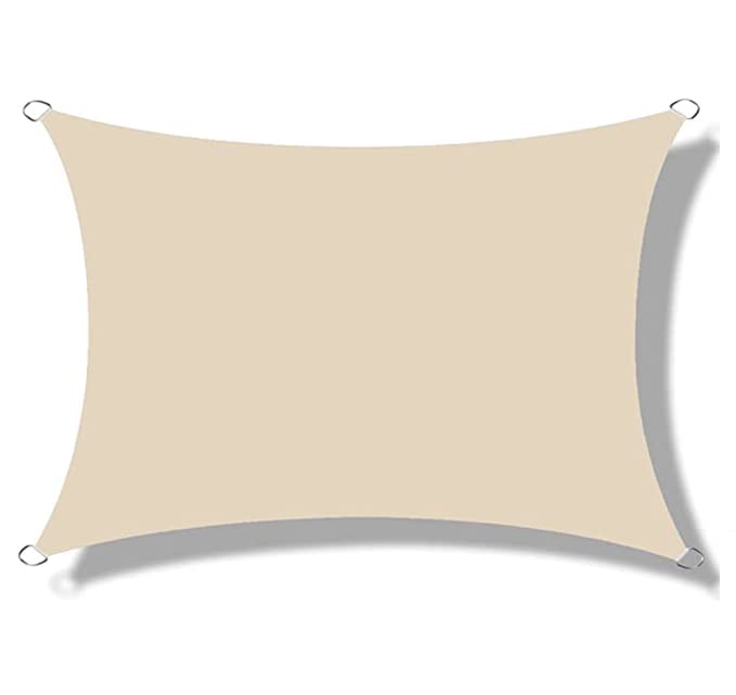 Voile d'ombrage rectangulaire BrolEo toile de protection solaire jardin et patio