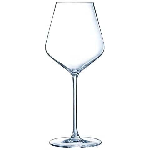 Cristal D'arques Éclat Paris - Ultime Collection - Box of 6 Crystalline Stemmed Glasses 47cl - Brilliance, High Durability, Complete Transparency - Ideal for Young Wines Cover
