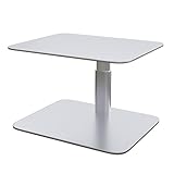 STILVOLLER MONITOR-RISER: Unser Desire2 Riser ist ein Monitorständer aus Karbonstahl für Schreibtische, mit dem Sie bequemer arbeiten können. Es vereint Stärke und Raffinesse in einem silberfarbenen Gehäuse.