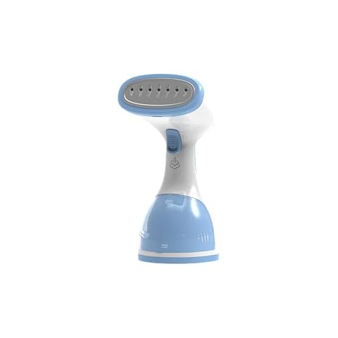 Handheld Steamer for Clothes 1500W, Garment Steamer Iron Fast Heat Up with 260ml Water Tank Blue Cover