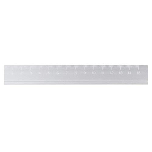 Règle Aluminium MUJI 15cm Argent pour Dessin et Bureau