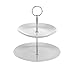 Produktbild neuetischkultur Porzellan-Etagere Weiß Servierplatte Serviertablett 25 cm