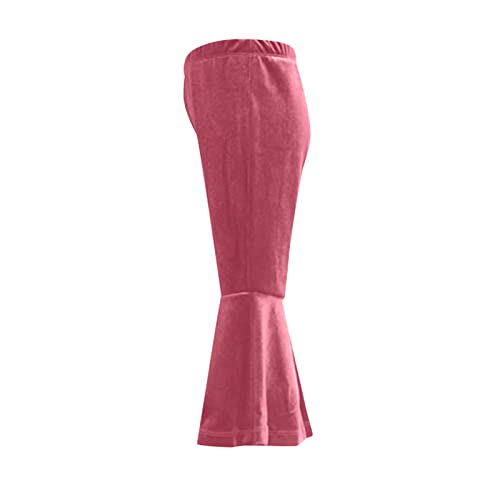 Toddler Girls Pants Ruffle Bell-Bottoms Flare Trousers Pants Bottom Bell Baby Girls Pants Jeans Pants3