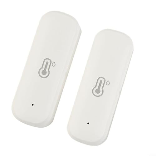 Puupaa 2PCS Smart WIFI Temperatur & Luftfeuchtigkeit Detektor, Drahtloser Sensor Für Intelligente Leben App, Genaue Messung, Automatisierung Und Datenexport – Bild 3