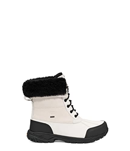 Ugg Men's Butte Snow Boot, White/Black, 11 #TOP5