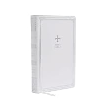 NRSV Catholic Edition Gift Bible, White Leathersoft Comfort Print, Holy Bible, Complete Catholic Bible, NRSV CE Holy Bible Imitation Leather March 3, 2020