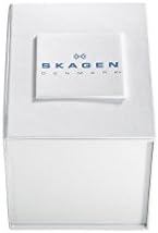 Skagen Mężczyźni Jorn Zegarek, Biały/Brązowy, Ø 41 mm