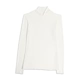 Cotonella Maglia Lupetto in Cashmere a Manica Lunga - Art. GD283 (IT, Testo, S, Regular, Regular, Panna)