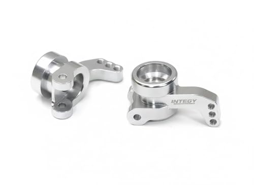 Fusées arrière CNC Integy pour Associated 1/10 GT2 en aluminium usiné haute performance