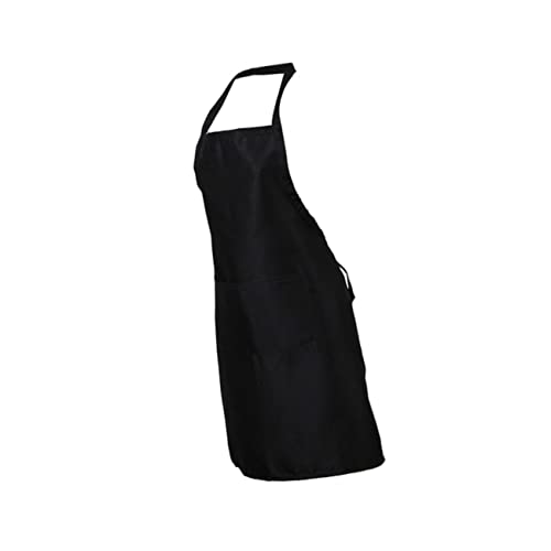 Unomor 2 Bib Aprons with Pockets Kitchen Apron Grill Aprons for Men Baking Apron Butchers Aprons Adjustable Bib Apron Mens Grilling Apron Mens Grill Apron Cooking Bib Work Apron Black