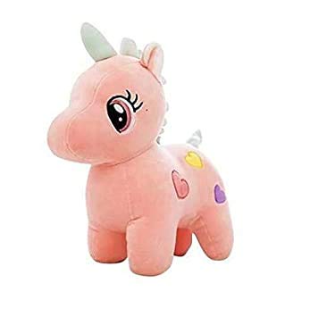 Image of Elegant Soft Toys Combo Set of 4 Turtle, Pink Unicorn, Appu or Bull Dog Teddy Bear Plush Soft Toy Cute Kids Birthday Animal Baby Boys /Girls (25 cm,)
