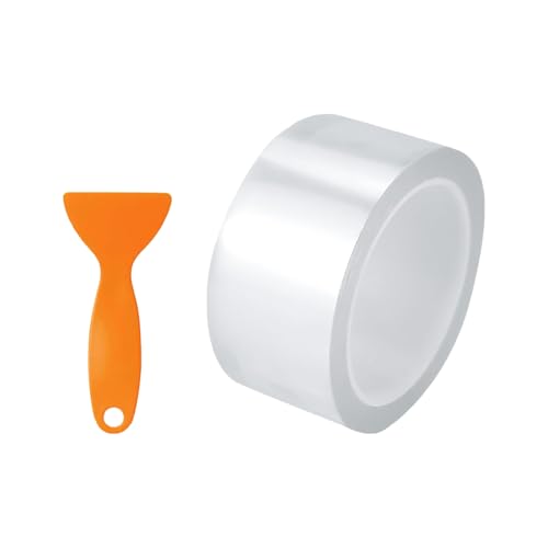 Pellicola Protettiva Trasparente Auto, 5cm x 10M Protettive per Vernici Auto, Universale Pellicola Protettiva, Bordi della Porta Adesivi Protezione dei Bordi Autoadesiva per Biciclette, Moto e Auto