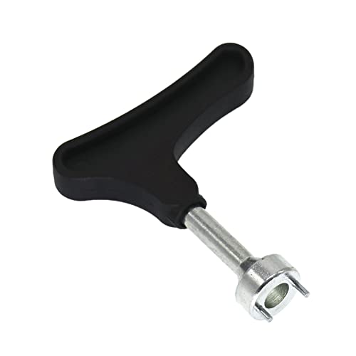 DAZUZ Lasenersm 1 Piece Golf Shoe Spike Wrench, Black, Plastic and Metal