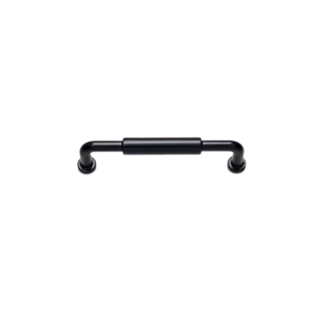 Poignée de cuisine noir 96mm en zinc lot de 5 pour meuble de salle de bain