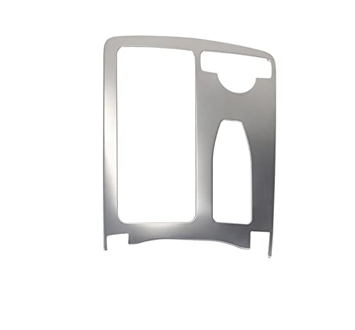 FEATUR Car Styling Interior Stainless Steel Sticker Water Cup Holder Panel Decoration Trim Compatible with Benz C Class W204 2008-2014 RHD (Color : A Model RHD)