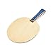 Table Tennis Blade Ply Wood for Ping Pong Racket Long Handle, Lightweight Attack Style Paddle with Large Sweet Spot, Wood Color + Blue