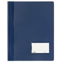 Chemise Duralux Durable 979268006 bleu dossier de présentation A4