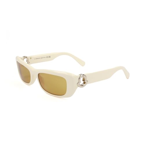 Moncler Minuit Sunglasses ML0245 25E Ivory/Gold 55mm