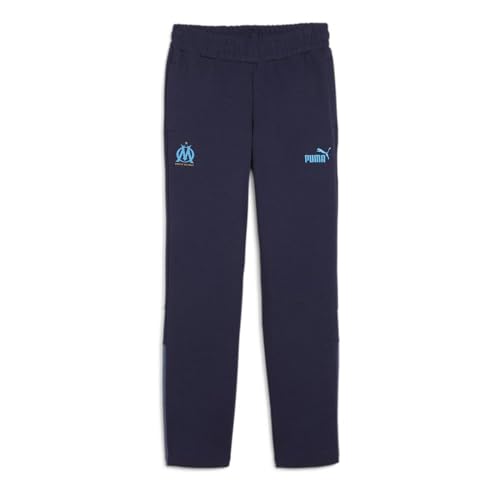 Pantalon d'entraînement OM Puma marine pour garçon, modèle officiel 774074